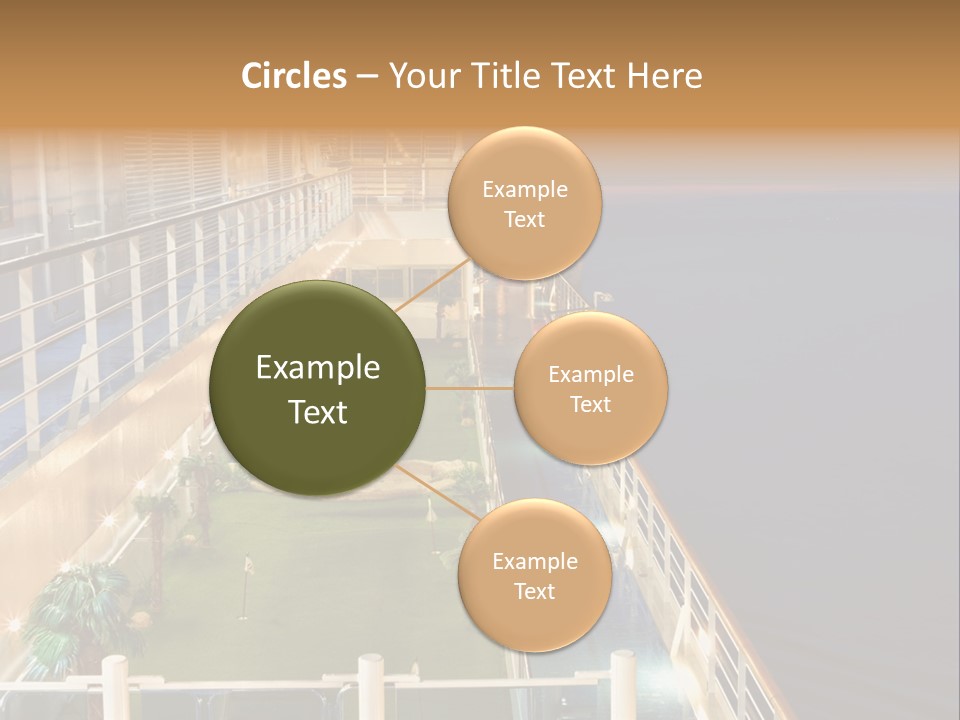 Summer Ship Ocean PowerPoint Template