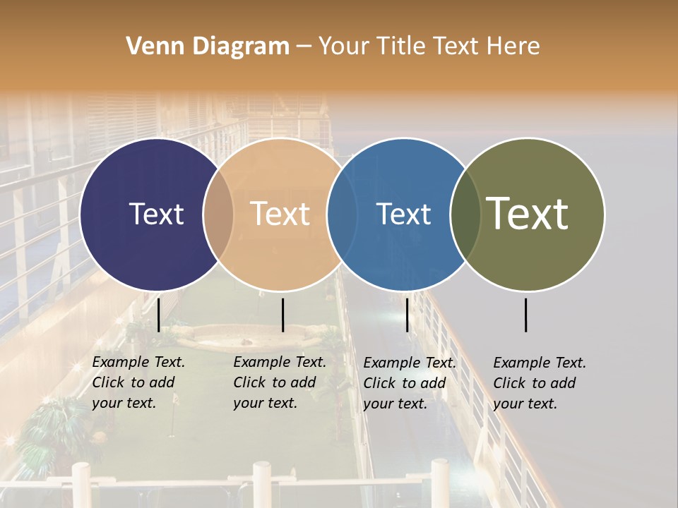 Summer Ship Ocean PowerPoint Template