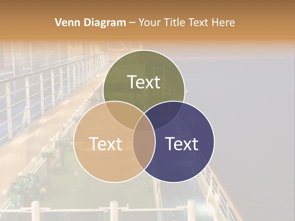 Summer Ship Ocean PowerPoint Template