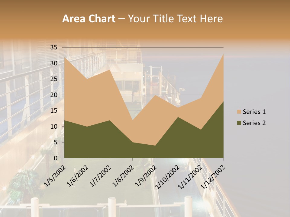 Summer Ship Ocean PowerPoint Template