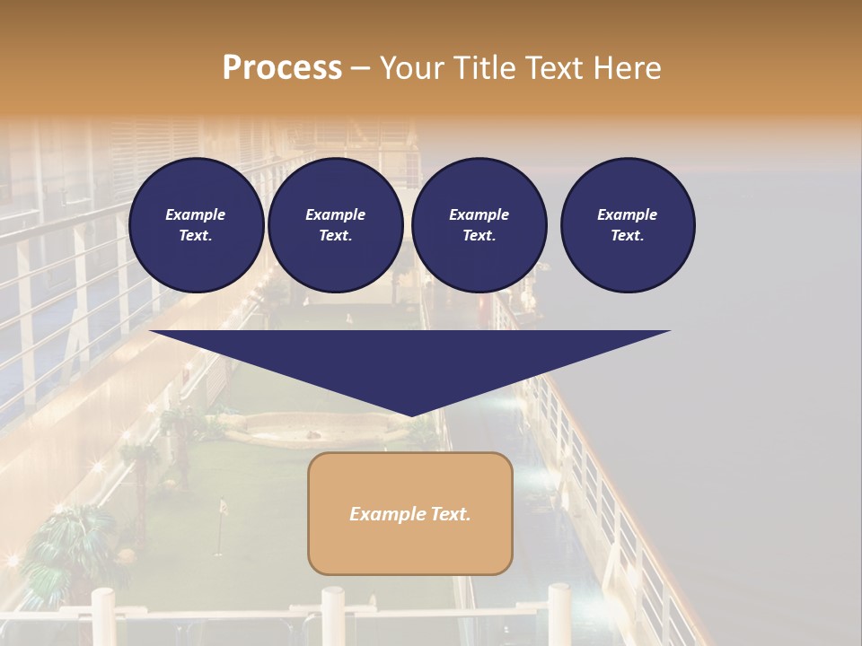 Summer Ship Ocean PowerPoint Template