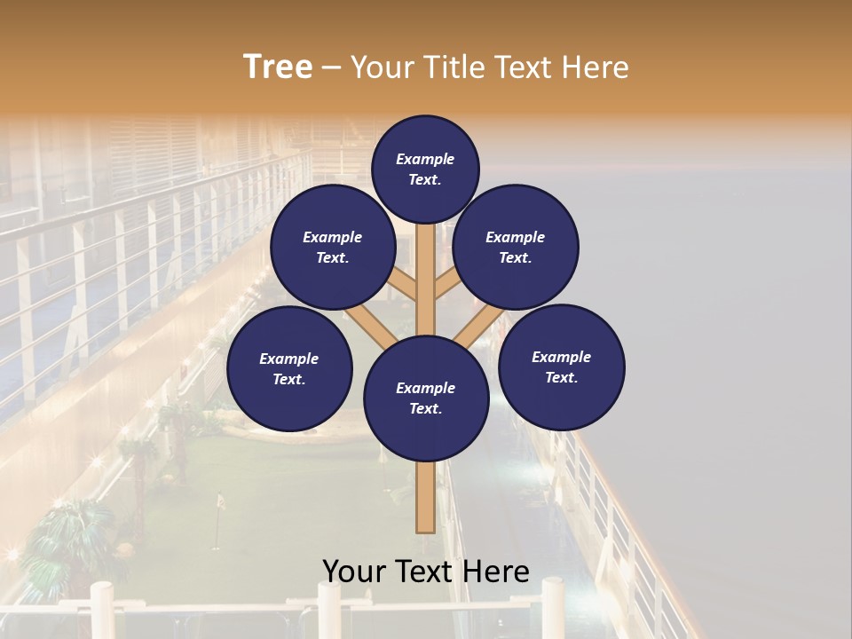 Summer Ship Ocean PowerPoint Template