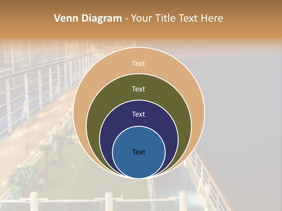 Summer Ship Ocean PowerPoint Template