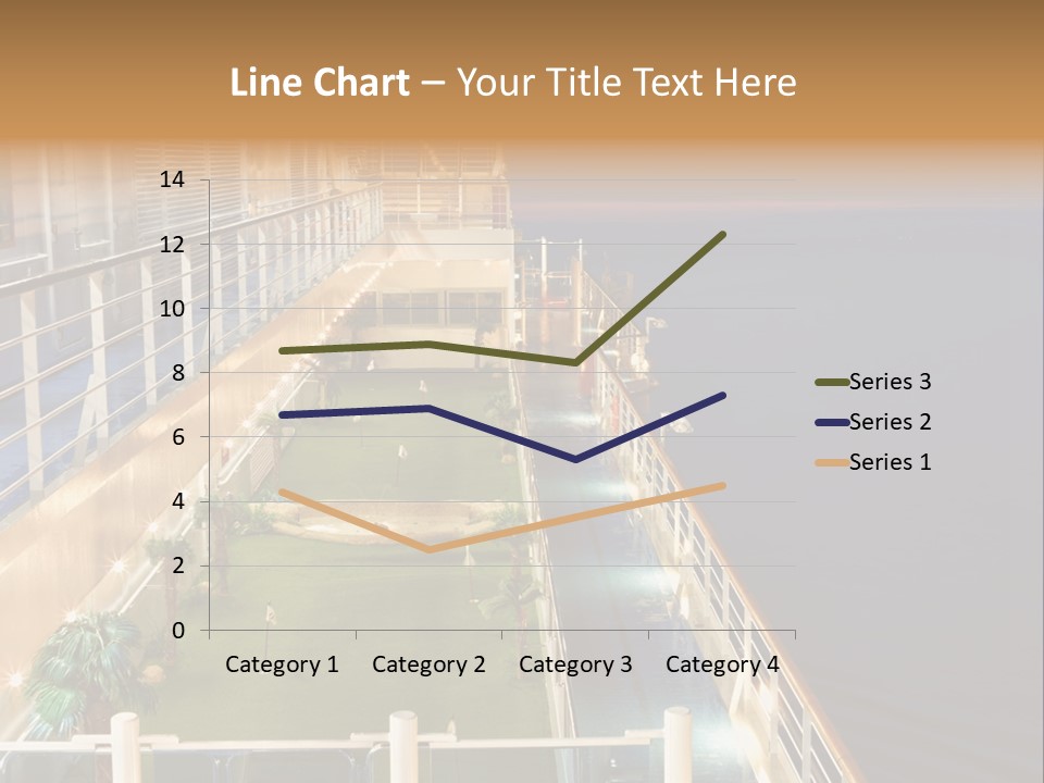 Summer Ship Ocean PowerPoint Template