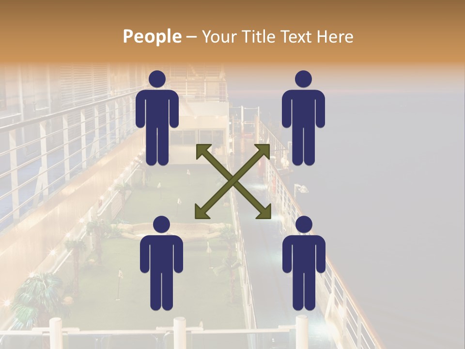 Summer Ship Ocean PowerPoint Template