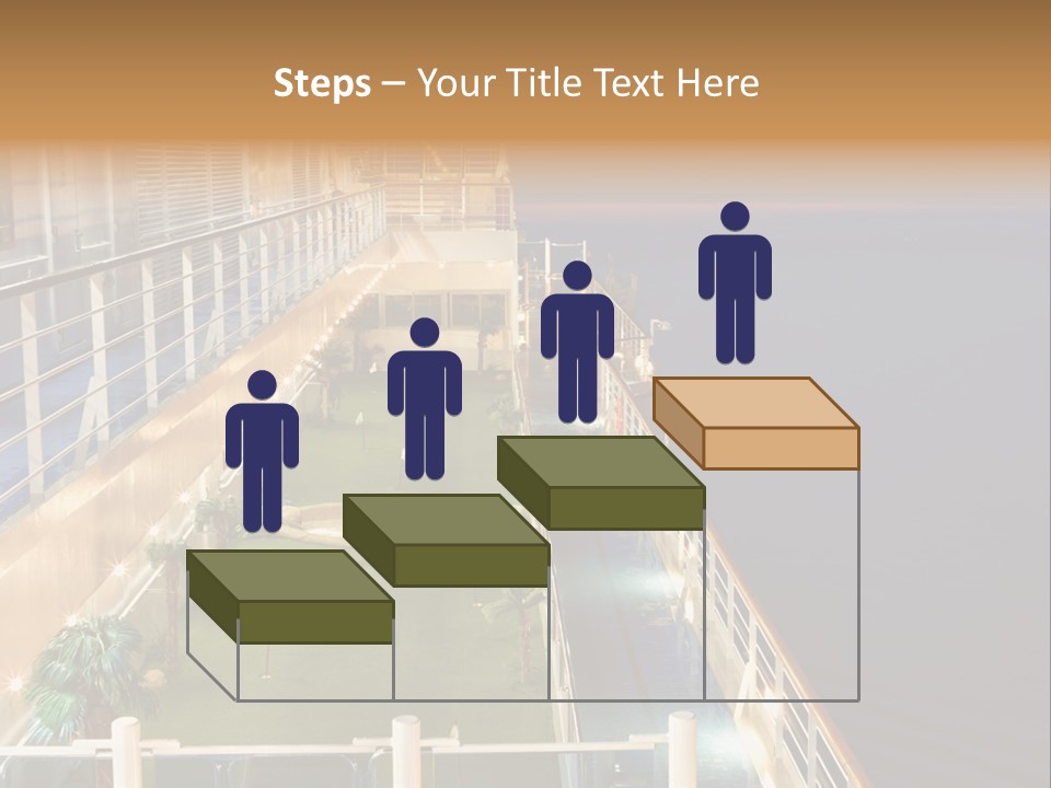 Summer Ship Ocean PowerPoint Template