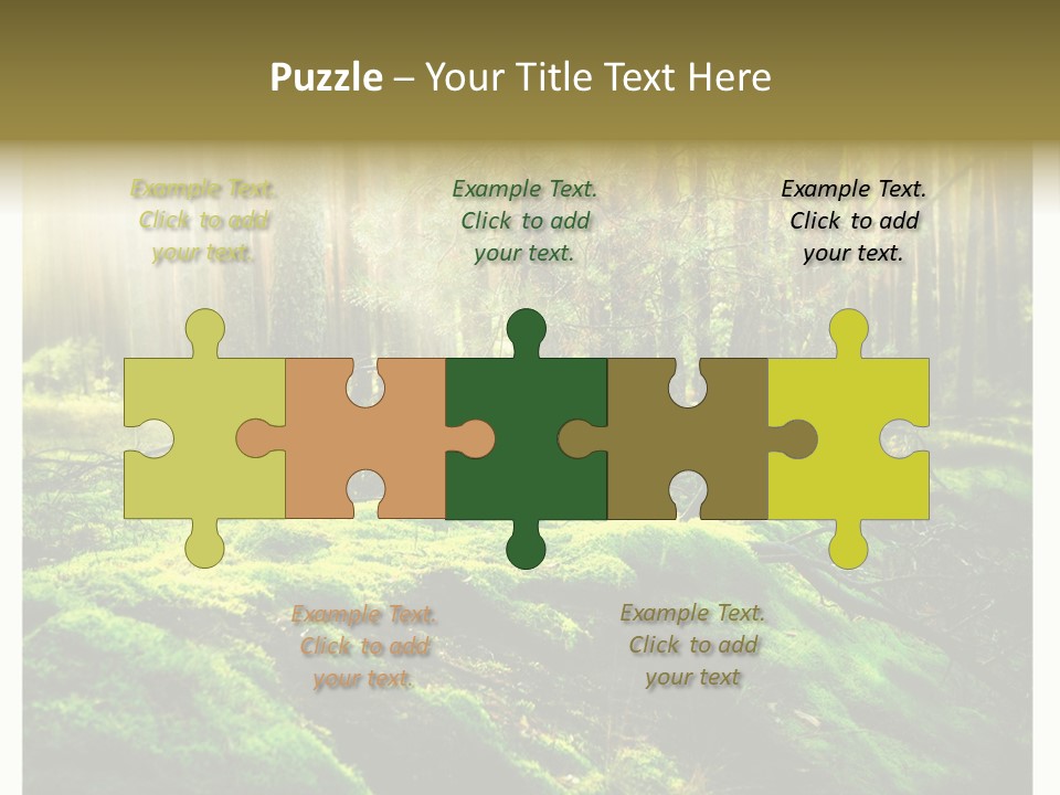 Travel Sunlight Environment PowerPoint Template