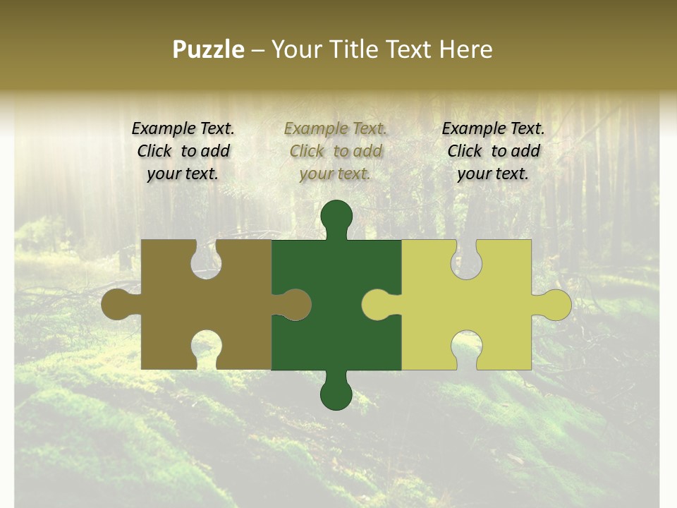 Travel Sunlight Environment PowerPoint Template