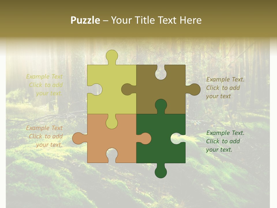 Travel Sunlight Environment PowerPoint Template