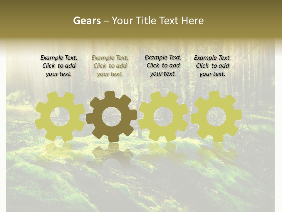 Travel Sunlight Environment PowerPoint Template