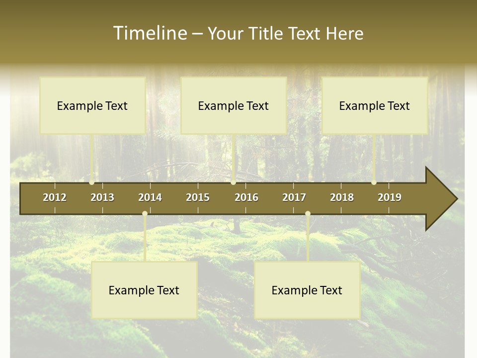 Travel Sunlight Environment PowerPoint Template