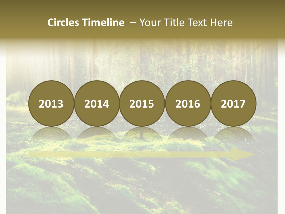 Travel Sunlight Environment PowerPoint Template