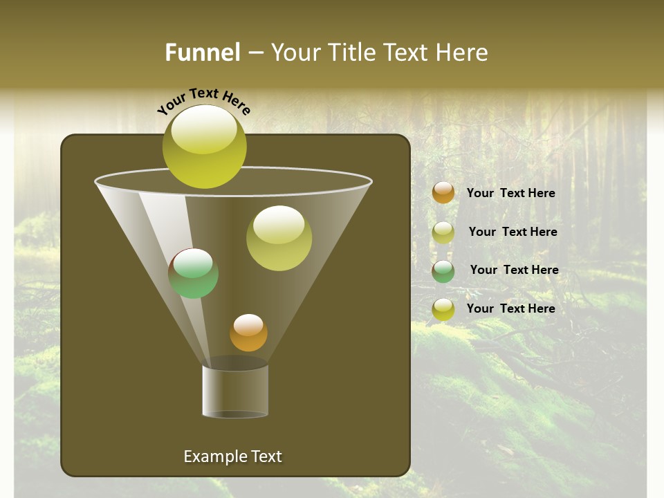 Travel Sunlight Environment PowerPoint Template