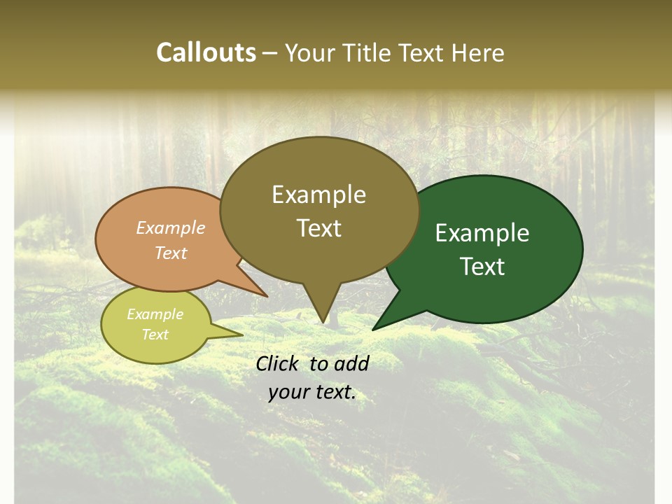 Travel Sunlight Environment PowerPoint Template