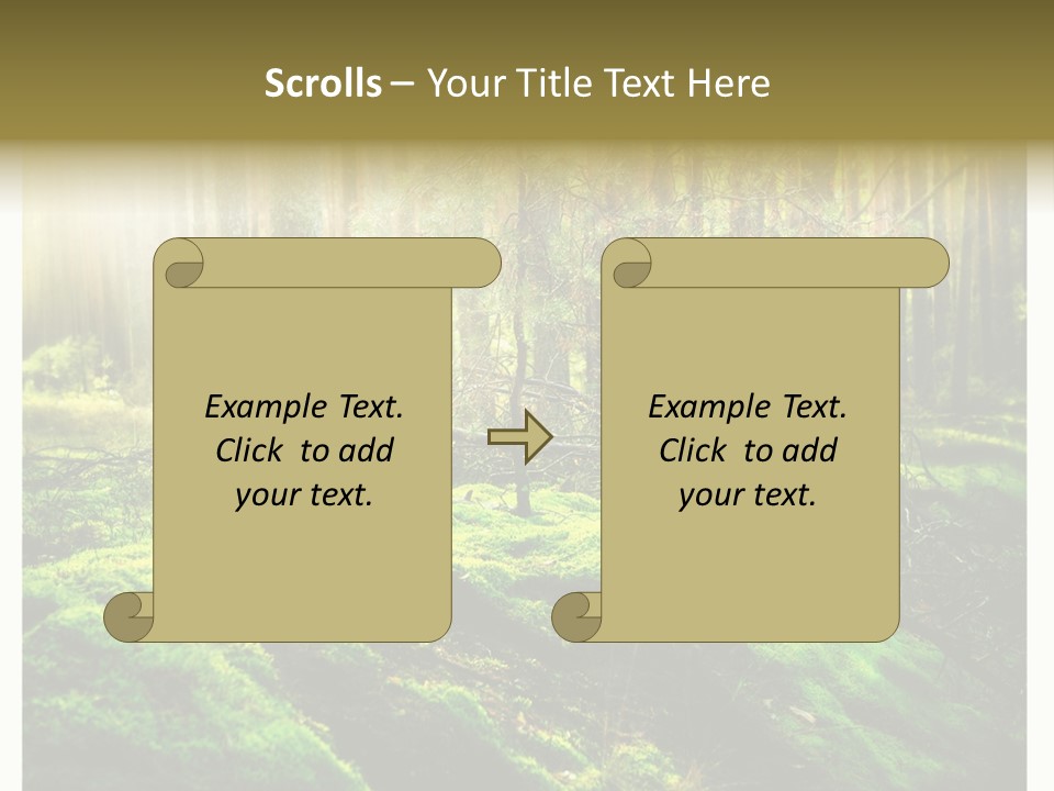 Travel Sunlight Environment PowerPoint Template