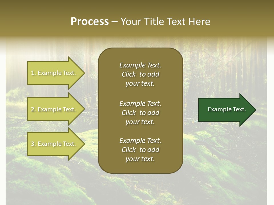 Travel Sunlight Environment PowerPoint Template