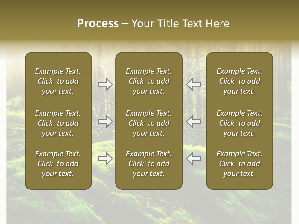 Travel Sunlight Environment PowerPoint Template