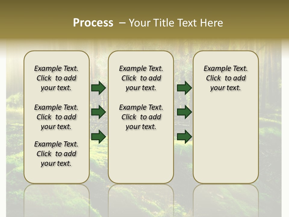 Travel Sunlight Environment PowerPoint Template
