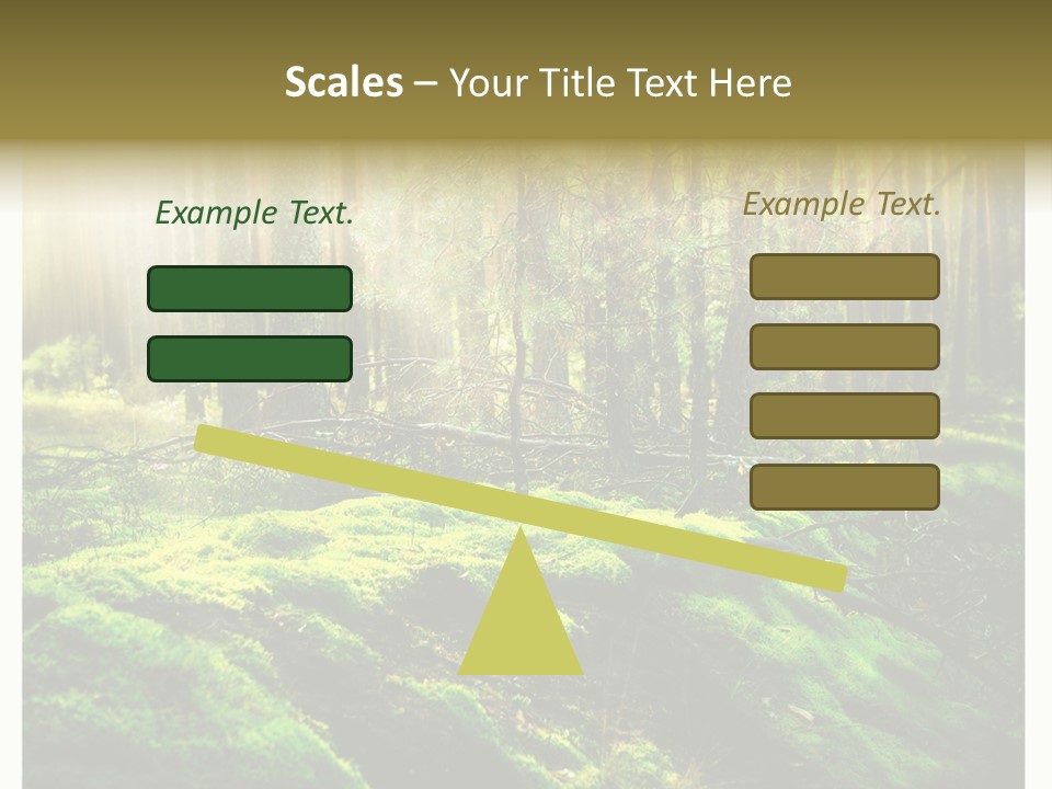 Travel Sunlight Environment PowerPoint Template