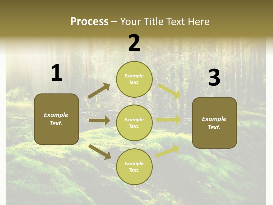 Travel Sunlight Environment PowerPoint Template