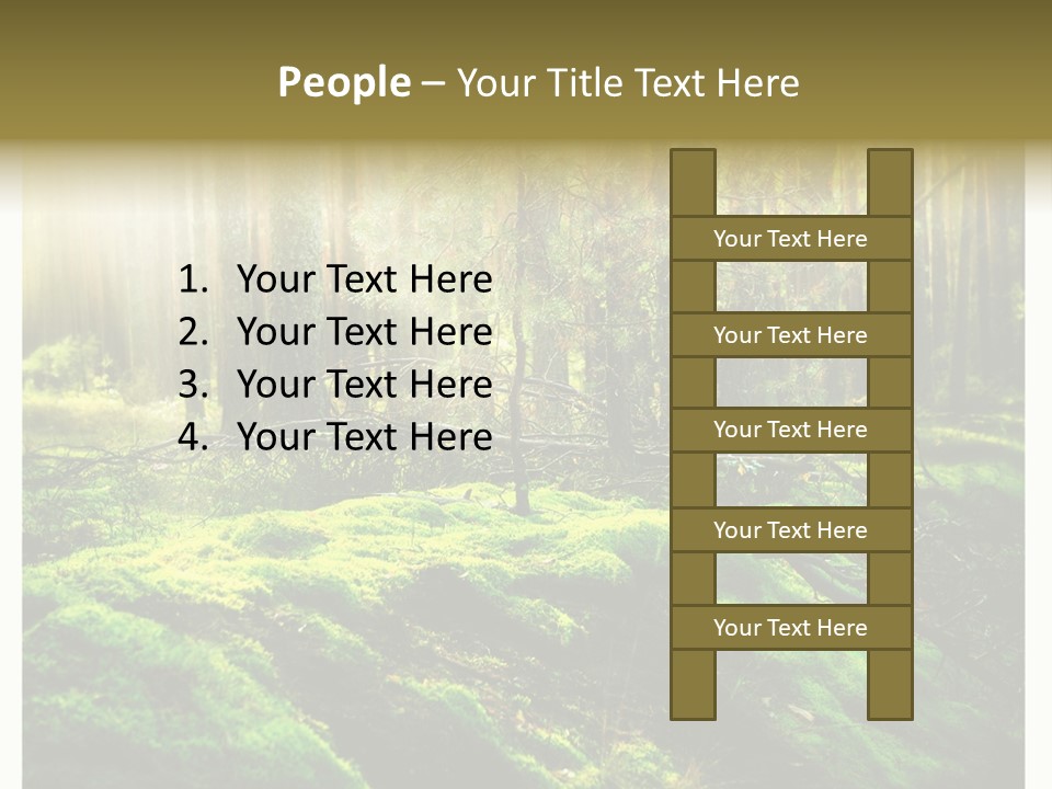 Travel Sunlight Environment PowerPoint Template