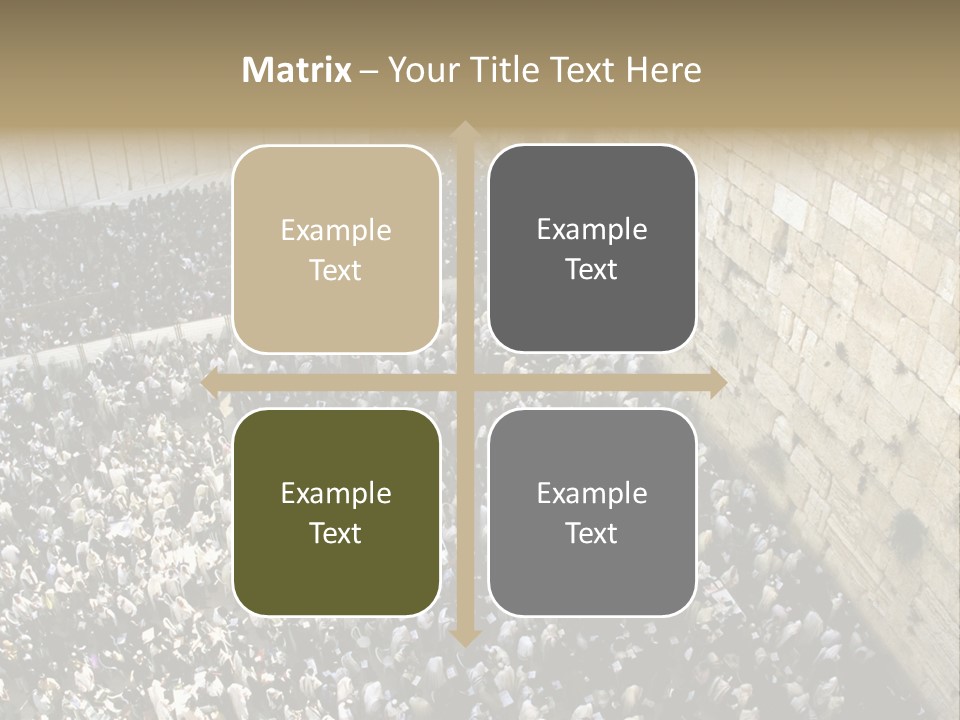 Cohanim Faith Shawl PowerPoint Template