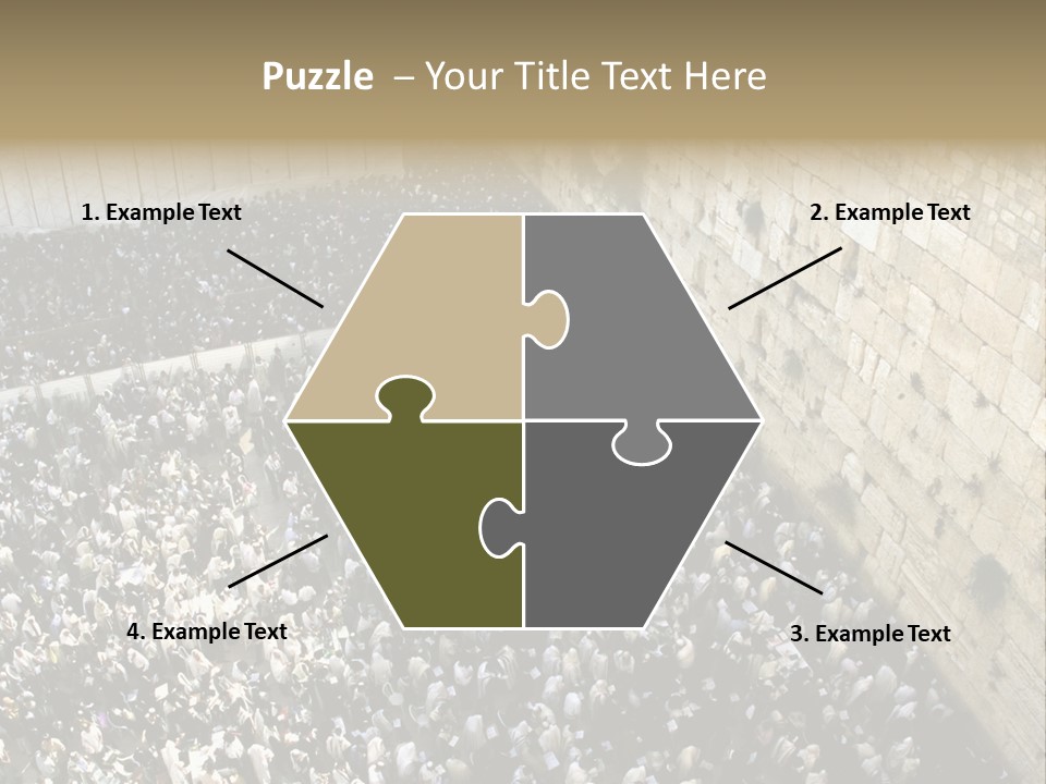 Cohanim Faith Shawl PowerPoint Template