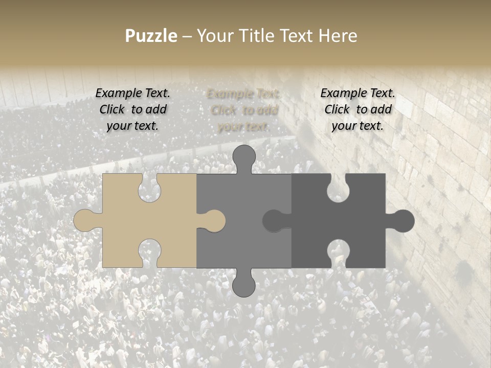 Cohanim Faith Shawl PowerPoint Template