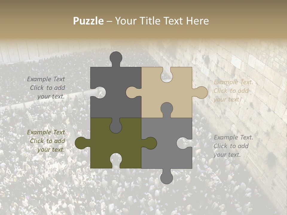 Cohanim Faith Shawl PowerPoint Template