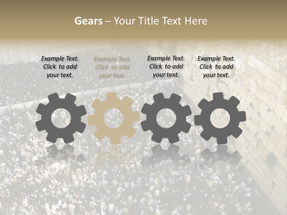 Cohanim Faith Shawl PowerPoint Template