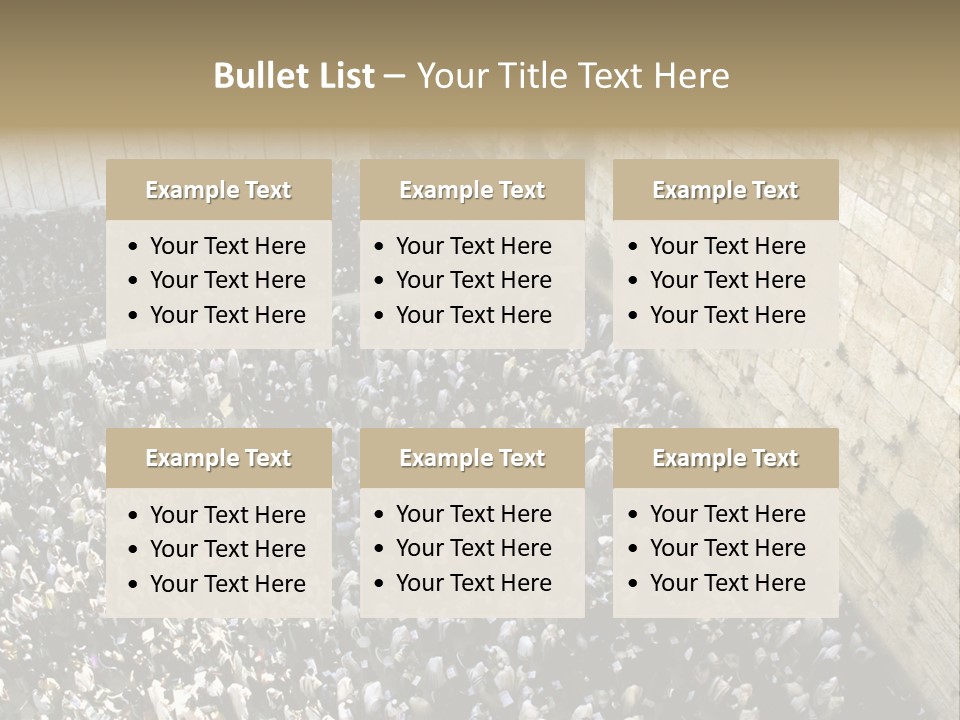 Cohanim Faith Shawl PowerPoint Template