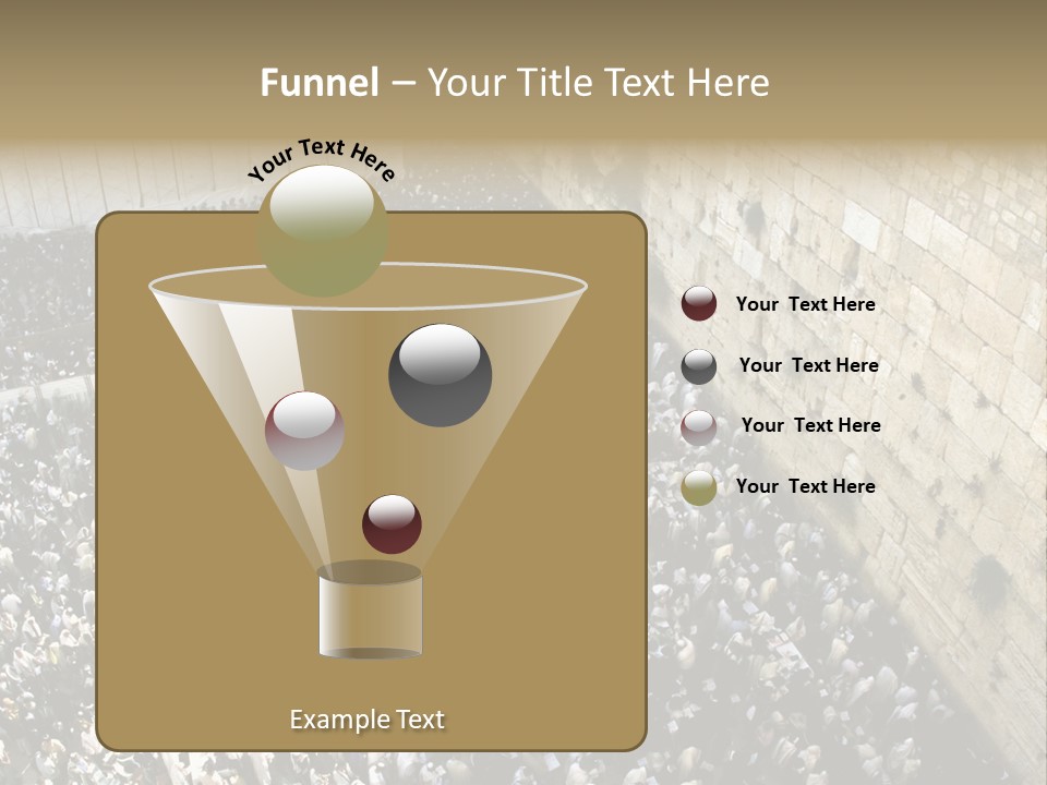 Cohanim Faith Shawl PowerPoint Template