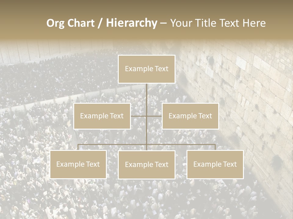 Cohanim Faith Shawl PowerPoint Template