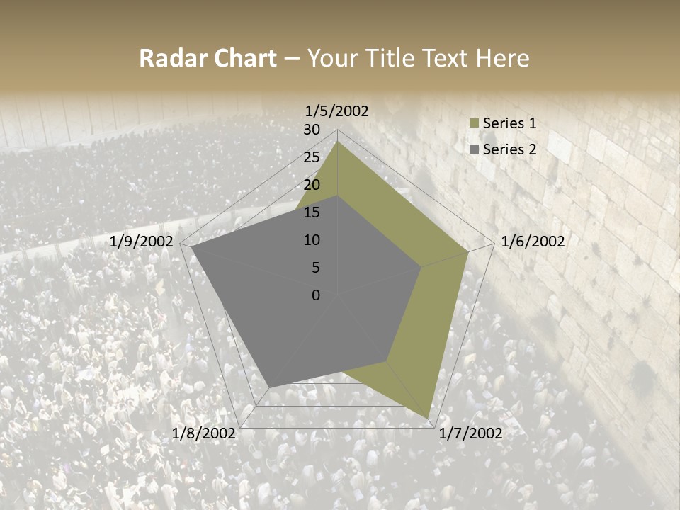 Cohanim Faith Shawl PowerPoint Template
