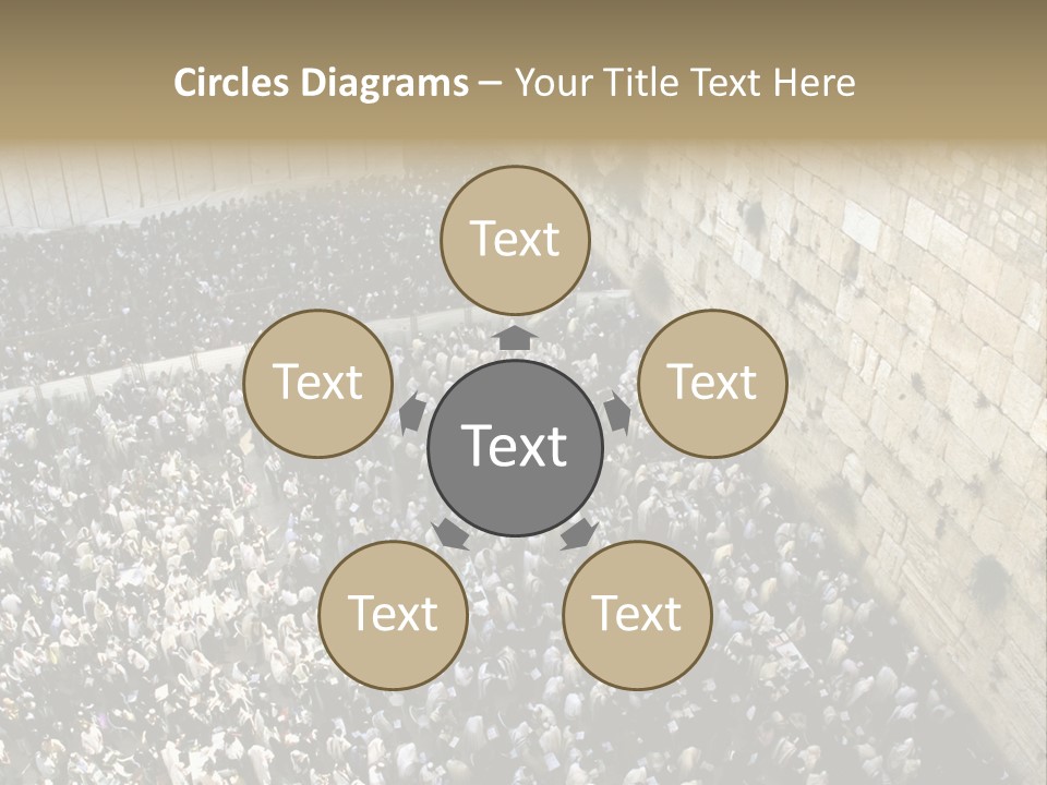 Cohanim Faith Shawl PowerPoint Template