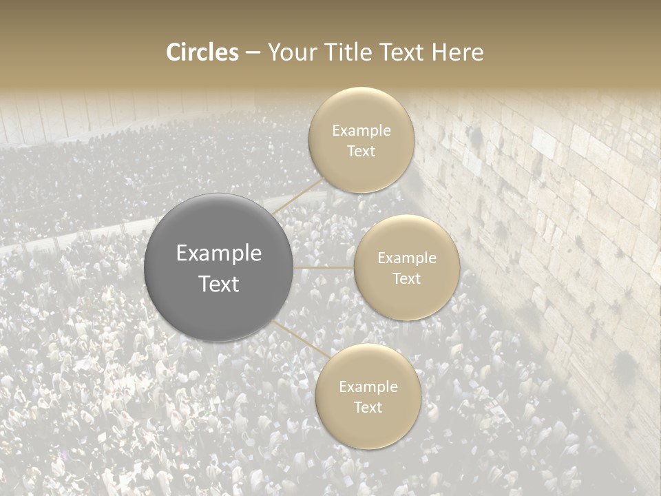 Cohanim Faith Shawl PowerPoint Template