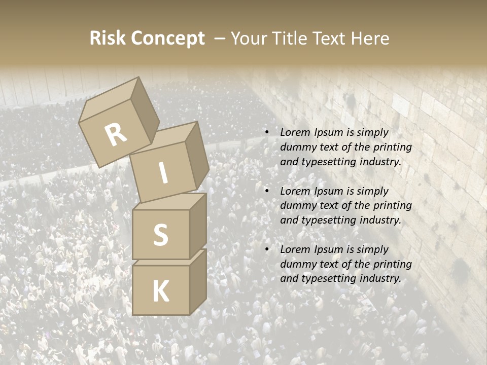 Cohanim Faith Shawl PowerPoint Template