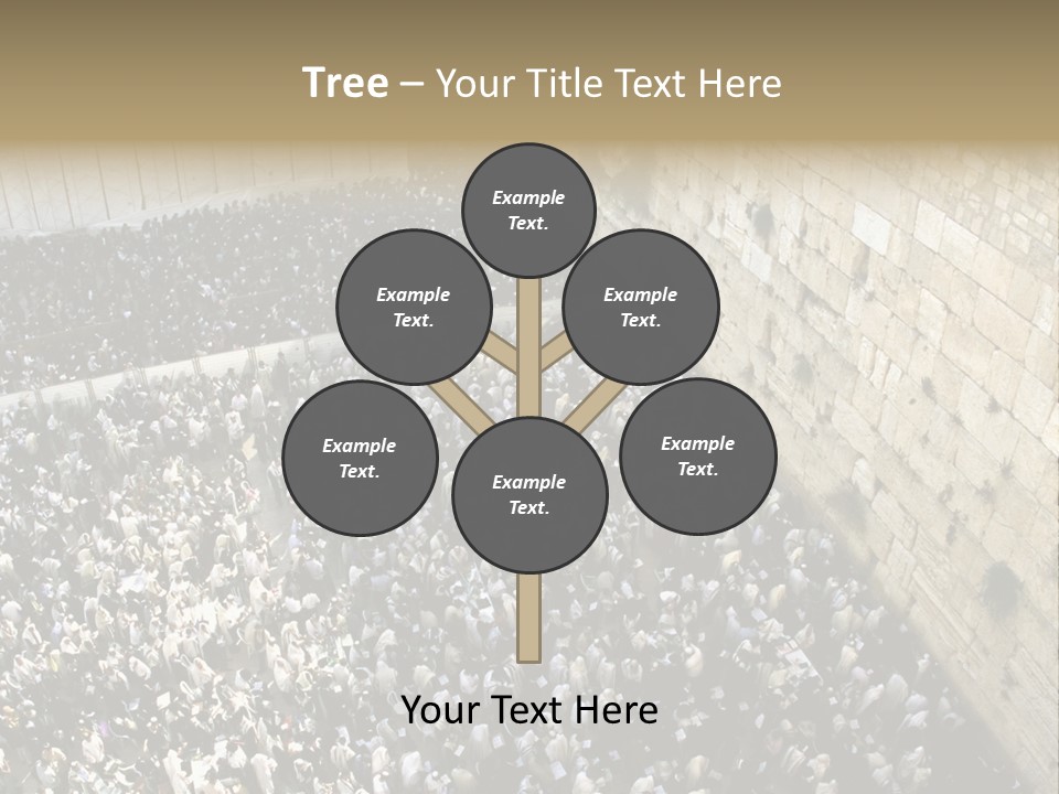 Cohanim Faith Shawl PowerPoint Template