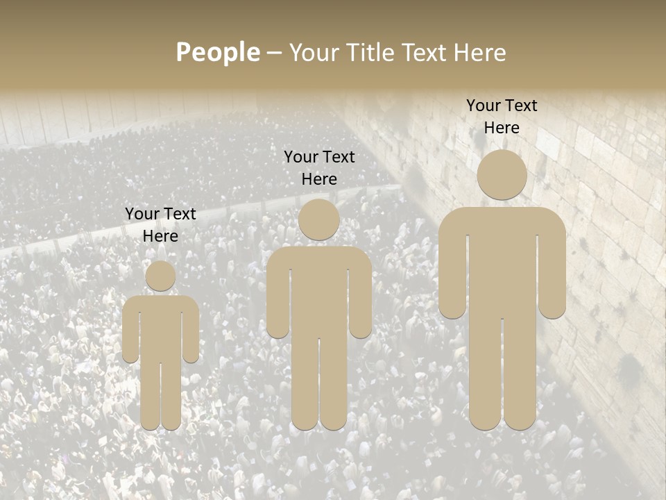 Cohanim Faith Shawl PowerPoint Template