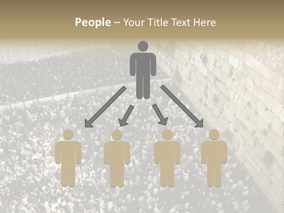 Cohanim Faith Shawl PowerPoint Template