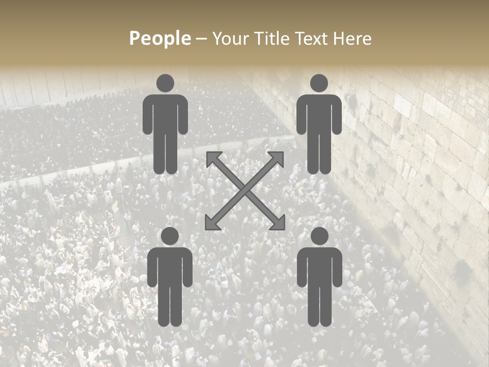 Cohanim Faith Shawl PowerPoint Template