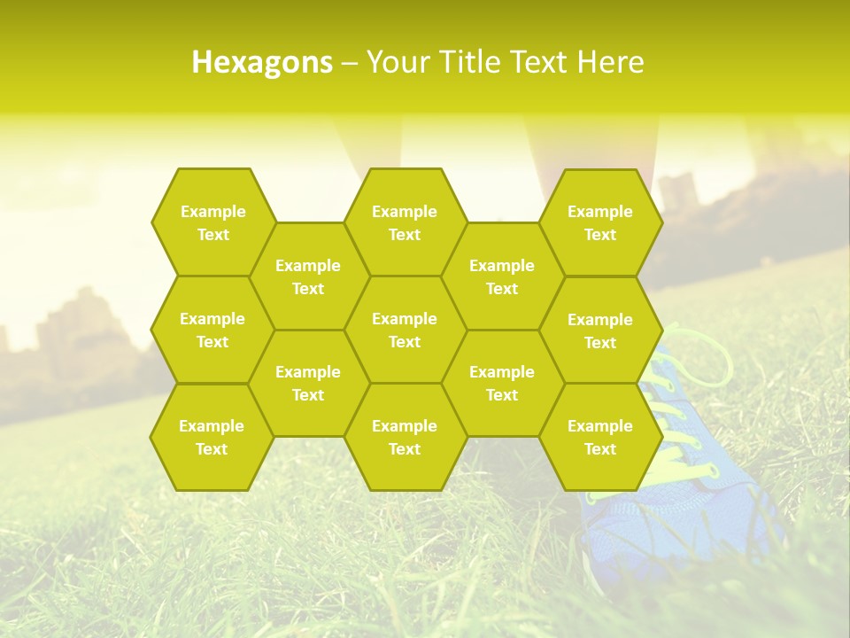 Healthy Girl Sportswear PowerPoint Template