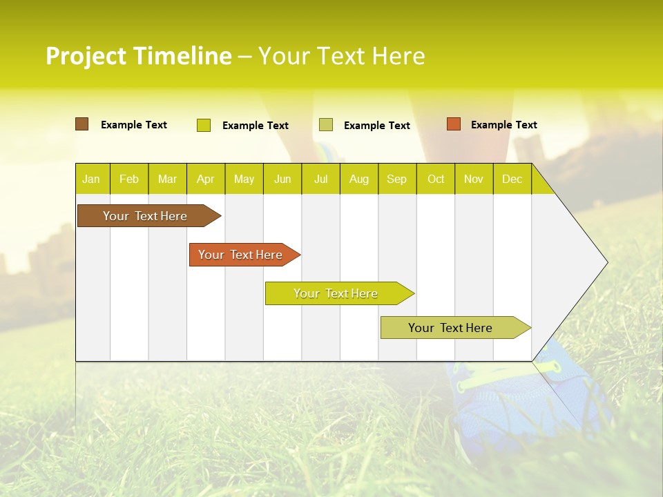 Healthy Girl Sportswear PowerPoint Template