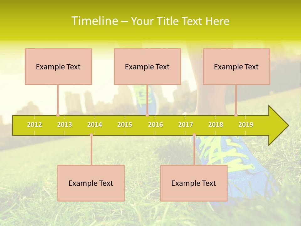 Healthy Girl Sportswear PowerPoint Template