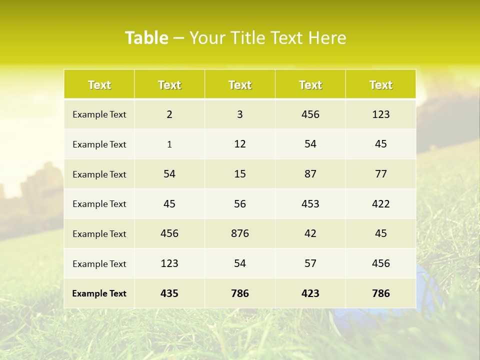 Healthy Girl Sportswear PowerPoint Template