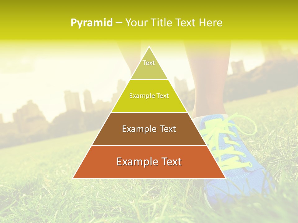 Healthy Girl Sportswear PowerPoint Template