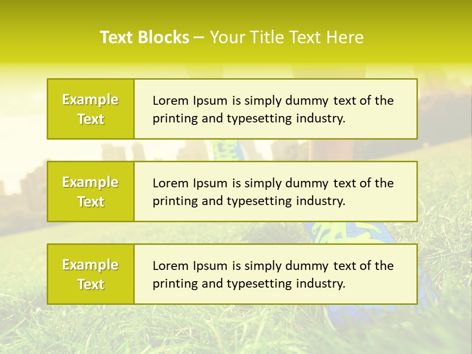 Healthy Girl Sportswear PowerPoint Template