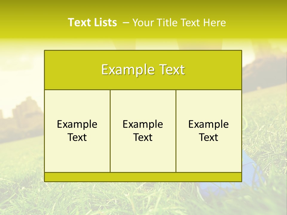 Healthy Girl Sportswear PowerPoint Template