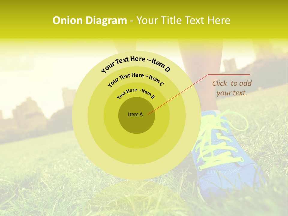 Healthy Girl Sportswear PowerPoint Template