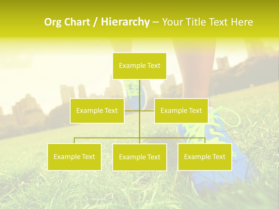 Healthy Girl Sportswear PowerPoint Template